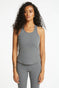 Sporty Rib Tank (Heather Grey)-Year Of Ours