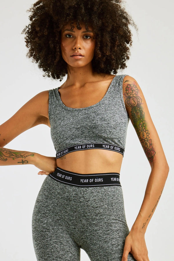 Stretch Logo Bralette-Year Of Ours