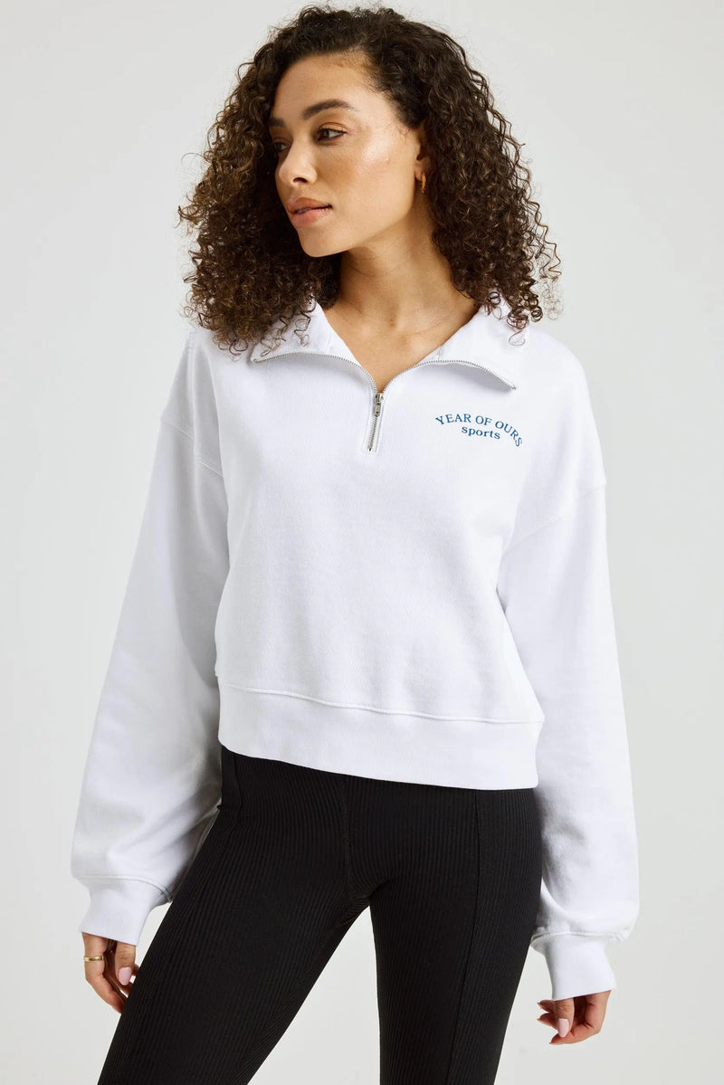 The Sports Club Quarter Zip Up Year of Ours Sweatshirt